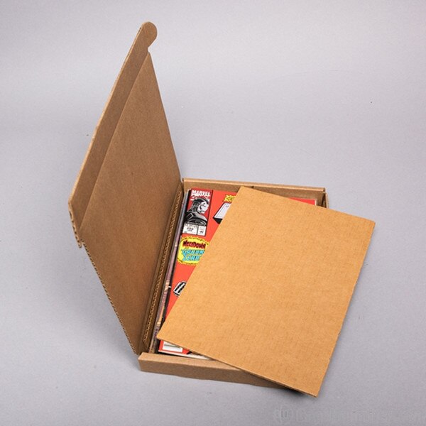 "When shipping your comic books